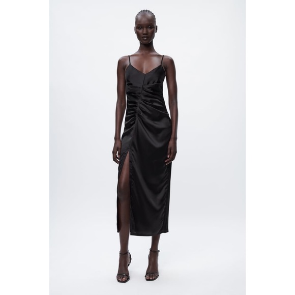 Gathered Slip Dress main image 0